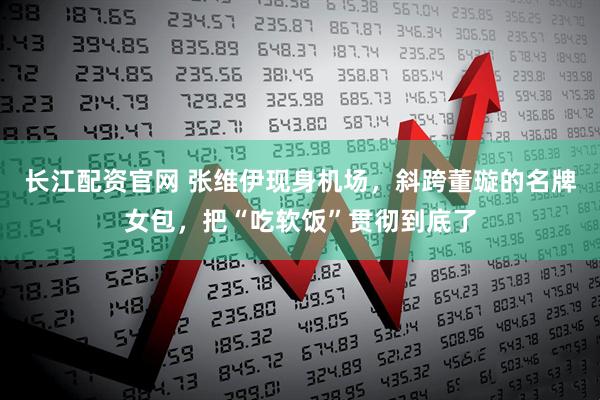长江配资官网 张维伊现身机场，斜跨董璇的名牌女包，把“吃软饭”贯彻到底了